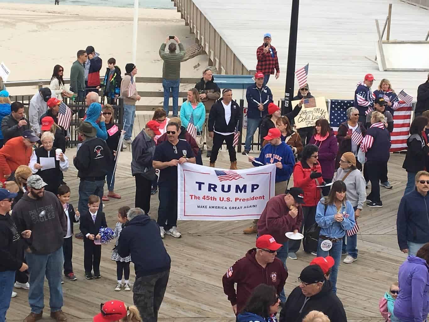 Pro-Trump Rally Comes To Seaside Heights | Jersey Shore Online