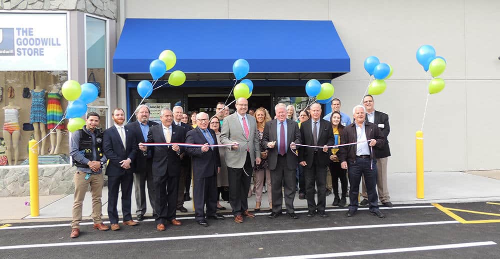 Brick Dignitaries Goodwill To The Community