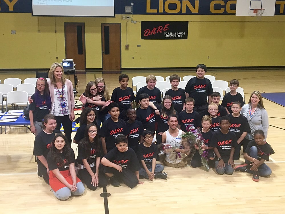 Lakehurst Fifth Graders Graduate From D.A.R.E. Program