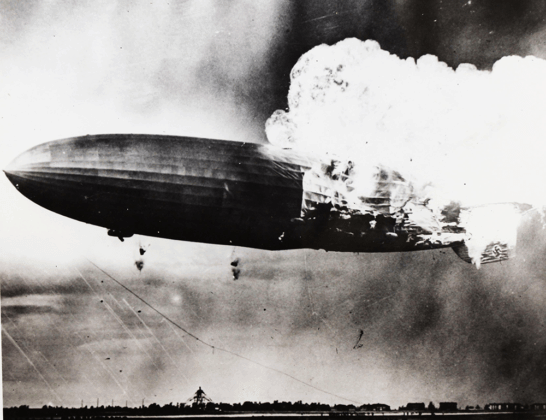 The hindenburg disaster picture