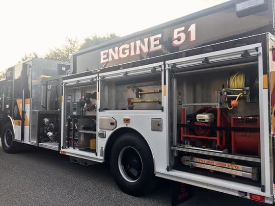 Fire Trucks Dedicated To 9/11 Victims, Emergency Responders