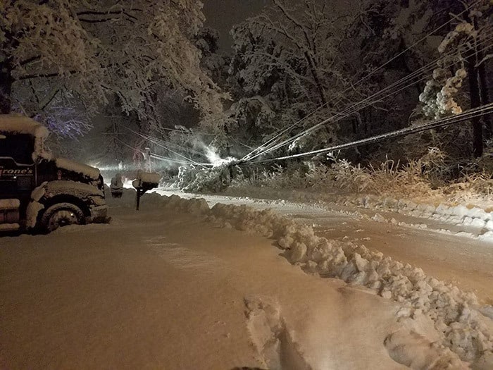 Winter Storm Toby Wreaks Havoc On The Jersey Shore