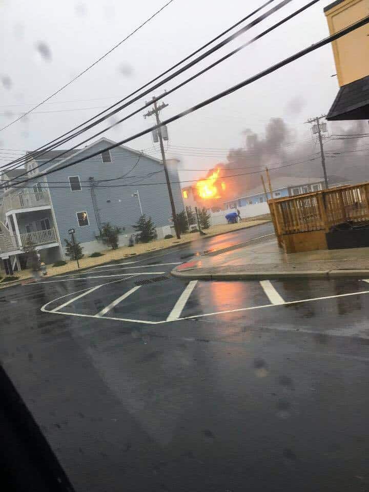 Toms River Fire Destroys Beach House Jersey Shore Online