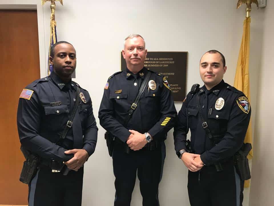 Lakehurst Swears In Two New Police Officers Jersey Shore Online