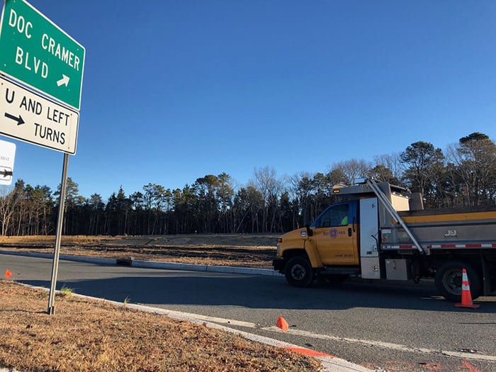 East Road Improvements Continue At Rt. 72 Jughandle Jersey Shore Online