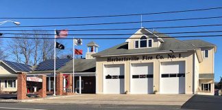 For Fire Company No. 3, the polling place is the Herbertsville Fire Company on Herbertsville Road.(Photo by Judy Smestad-Nunn)