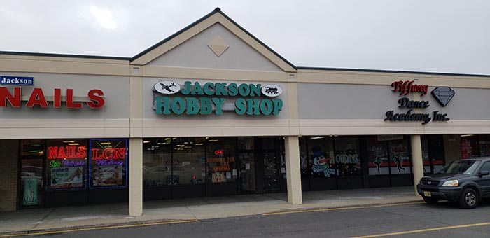 The Jackson Hobby Shop located in the Bennett Mills Plaza on West County Line Road closed its doors after 50 years on Jan. 19. (Photo by Bob Vosseller)