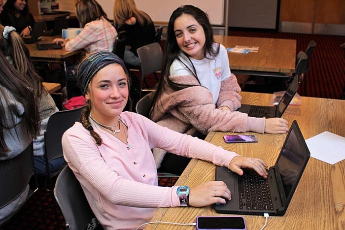Programs like Hour of Code are part of a broader district initiative focusing on computer science education. A recently-awarded grant worth more than $91k from the New Jersey Department of Education will advance these efforts with new computer science courses accessible to all students that also offer the possibility of earning college credits. (Photo courtesy TRRSD)