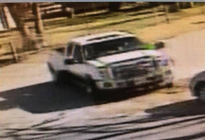 Police released these photos of this white pick-up truck, the suspected vehicle. (Photo courtesy Howell Police)