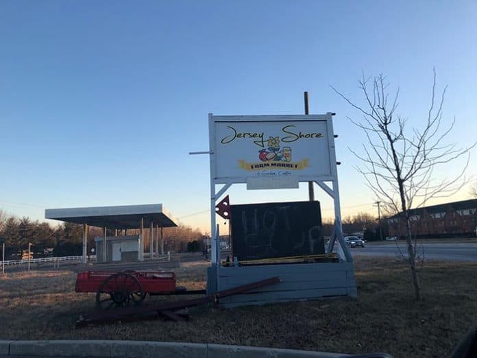 The proposed site for the BP gas station is 695 Route 9 North and Wyckoff Mills Road in Howell. (Photo by Kimberly Bosco)