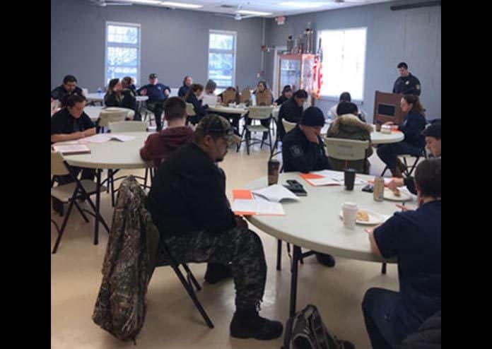 Stafford Township EMS recently welcomed 15 new members. (Photo courtesy Stafford EMS)