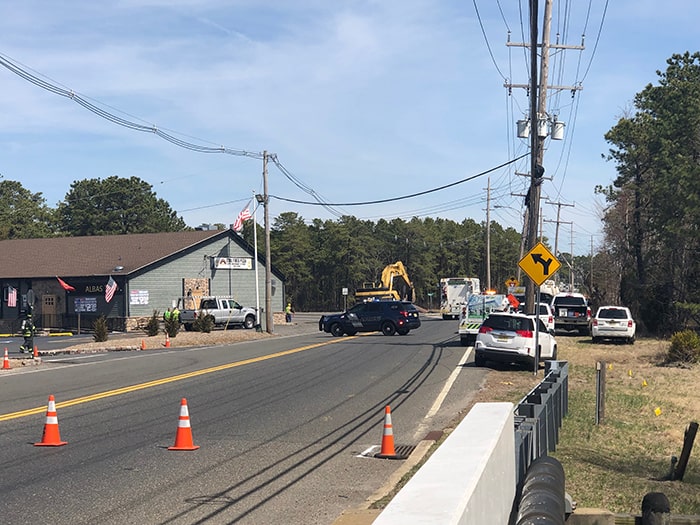 Gas Leak Causes Major Road Closure Jersey Shore Online