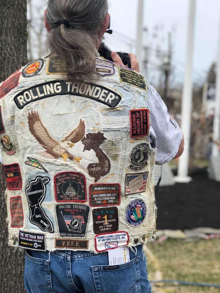 There were members of various veteran groups in the audience at the March 29 ceremony. (Photo by Kimberly Bosco)