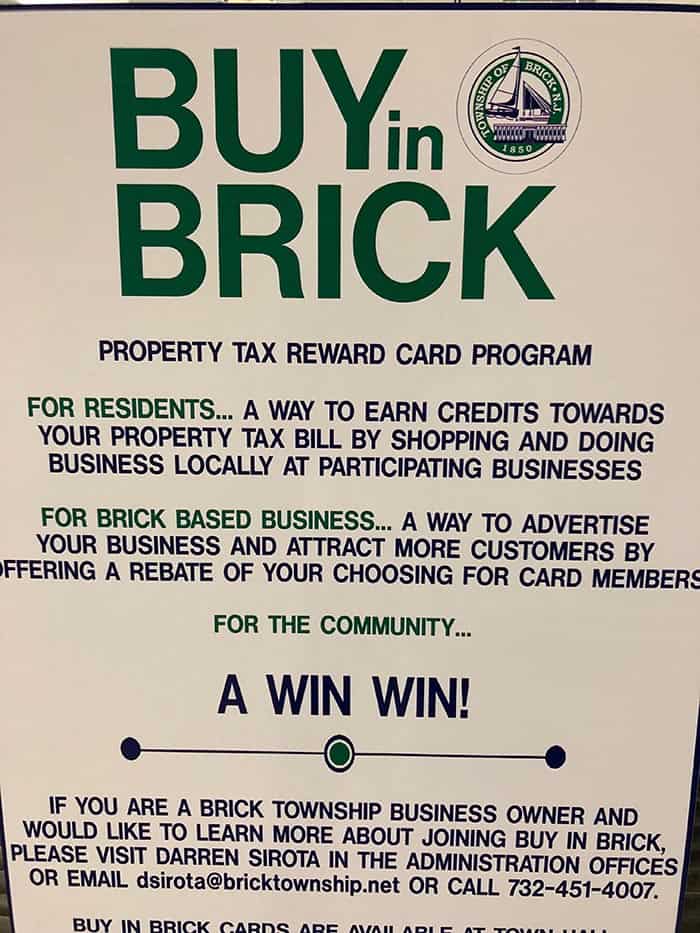 Flyers like this encourage business owners and residents to join the program. (Photo by Judy Smestad-Nunn)