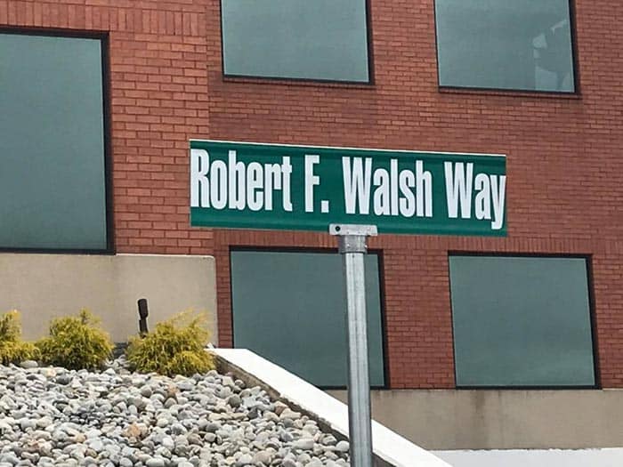 Former councilman Robert Walsh was recently honored by Howell township officials with a street named in his honor. (Photo courtesy Howell Township)