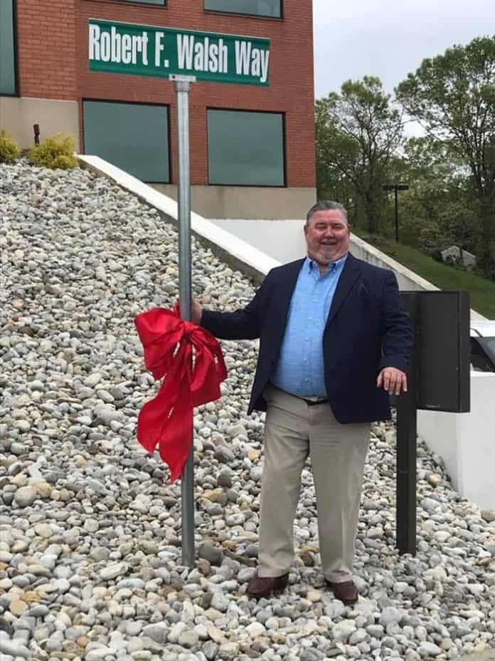 Former councilman Robert Walsh was recently honored by Howell township officials with a street named in his honor. (Photo courtesy Howell Township)