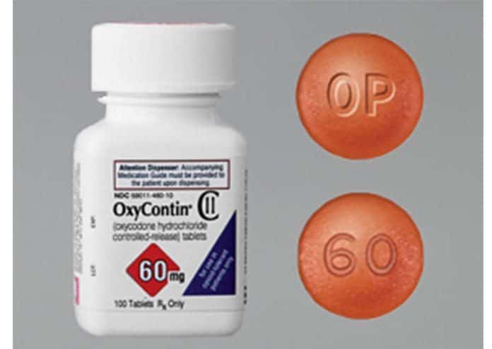 OxyContin. (Photo courtesy WebMD)