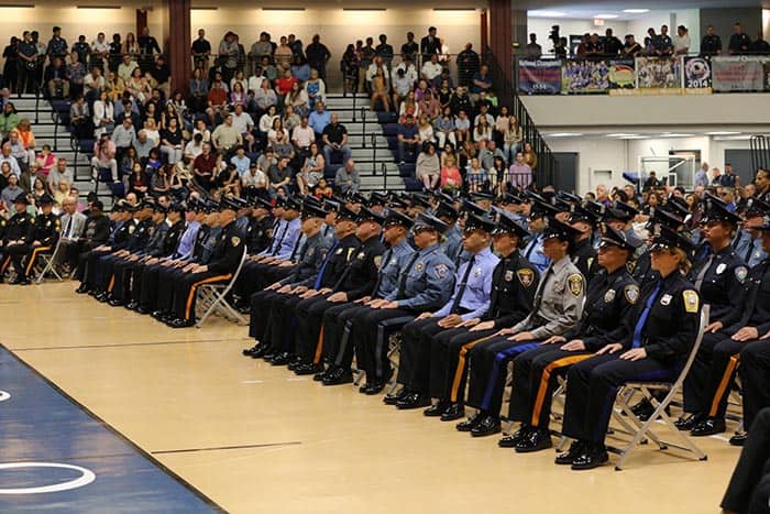 On May 22, the Monmouth County Police Academy graduated another 93 newly sworn law enforcement and corrections officers. (Photo courtesy MCSONJ)