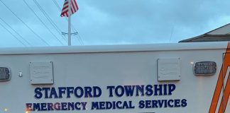 Meet the newest additions to Squad 38 Jessica Lependorf and Maddy Brown, both former Miss Stafford Township winners. (Photo courtesy Stafford EMS)