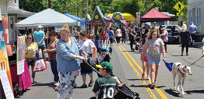 New Egypt Day featured an old fashioned street fair on Saturday May 18 along Main Street in Plumsted Township. (Photo courtesy Plumsted Township)