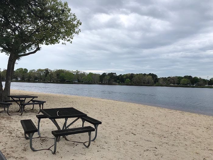 This park in Lacey is scheduled for renovation. (Photo by Kimberly Bosco)