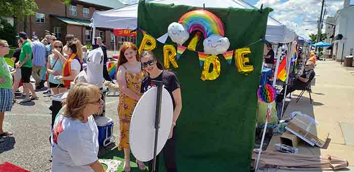 Pride Day activities were held throughout June 22 in downtown Toms River.  (Photo by Bob Vosseller)