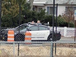 A Murder Suicide is being investigated at a home near the corner of Jib Lane and Clubhouse Rd. in Brick. (Photo courtesy Ocean County Scanner News)