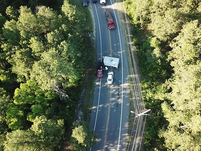 Manchester officers responded to the area of Manchester Boulevard and Route 70 for a report of a multi-vehicle crash. (Photo courtesy Manchester Township Police)