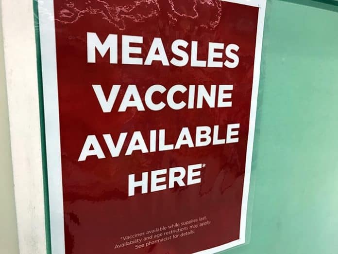 Measles. (Photo by Chris Lundy)