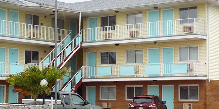 Surfside Motel in Seaside Heights. (Photo courtesy Ocean County Scanner News)