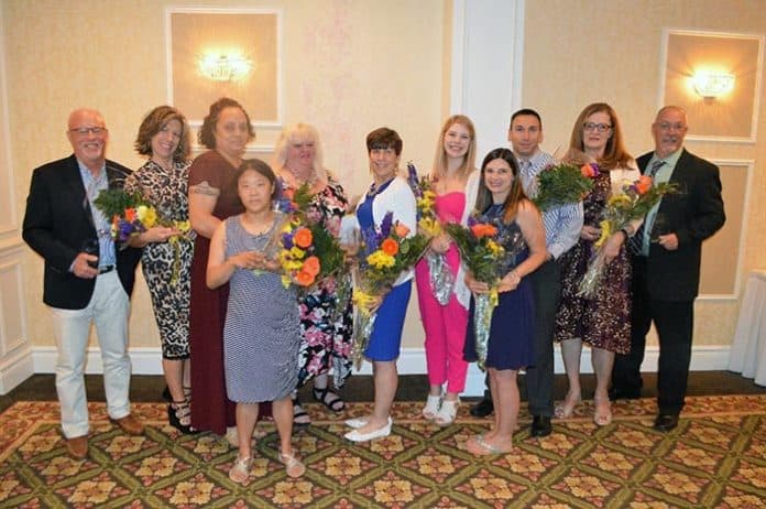 TOMS RIVER – The Ocean County Chapter of The Arc honored 11 individuals at the 2019 Catalyst Awards June 5. (Photo courtesy The Arc Of Ocean County)