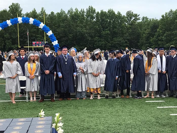 Howell High School graduation. (Photo courtesy Freehold Regional High School District)