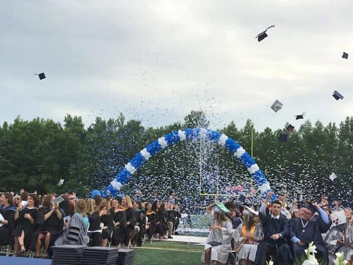 Howell High School graduation. (Photo courtesy Freehold Regional High School District)