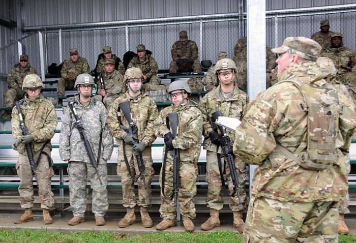 Members of the U.S. Army Reserve 99th Readiness Division are seen in action and during training exercises. (Photo courtesy U.S. Army Reserve)