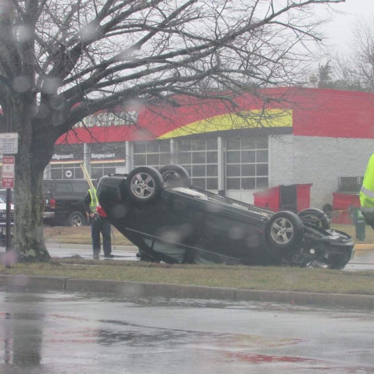Car Flips Over During Crash Jersey Shore Online