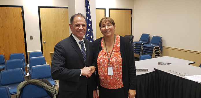 2-BOE-Reorg-Pic-Colucci-with-Michelle-Richardson