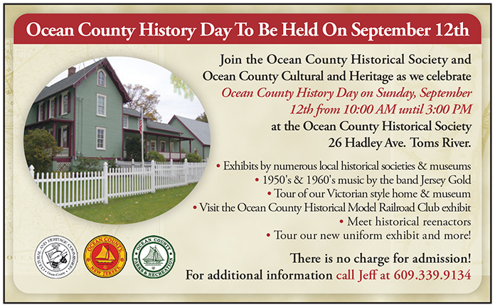 First Annual Ocean County History Day Jersey Shore Online 1261