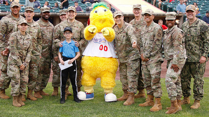 Military Appreciation Night Honors Fallen Heroes