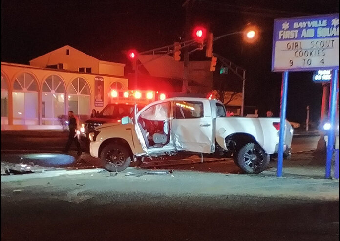 Crash Ejects Driver Onto First Aid Squad's Property - Jersey Shore Online