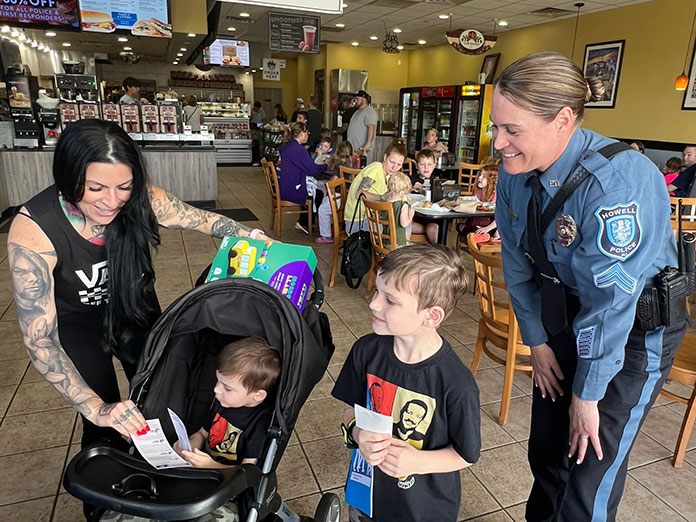 Cops Bond With Residents Over A Cup Of Joe