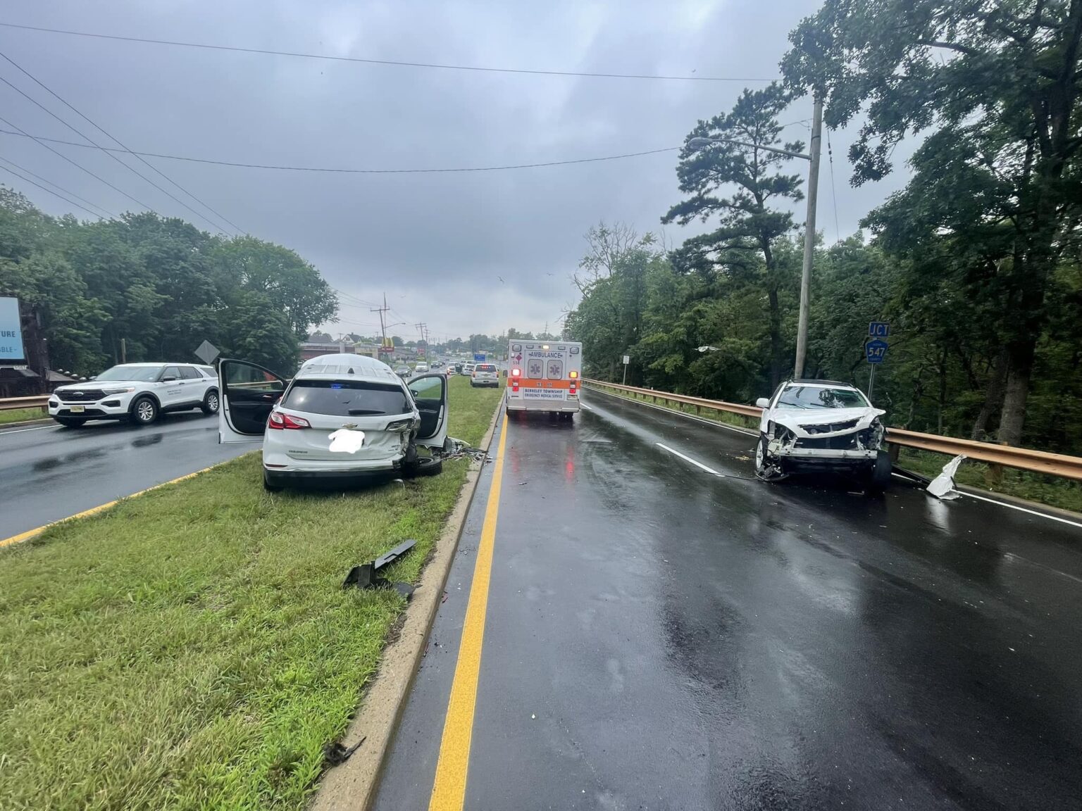 Minor Injuries Reported In Route 70 Crash Jersey Shore Online