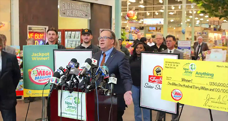 Record Breaking $1.13 Billion Winning Lottery Ticket Sold In New Jersey