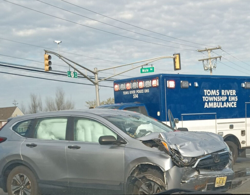 Two Injured In Route 37 Crash