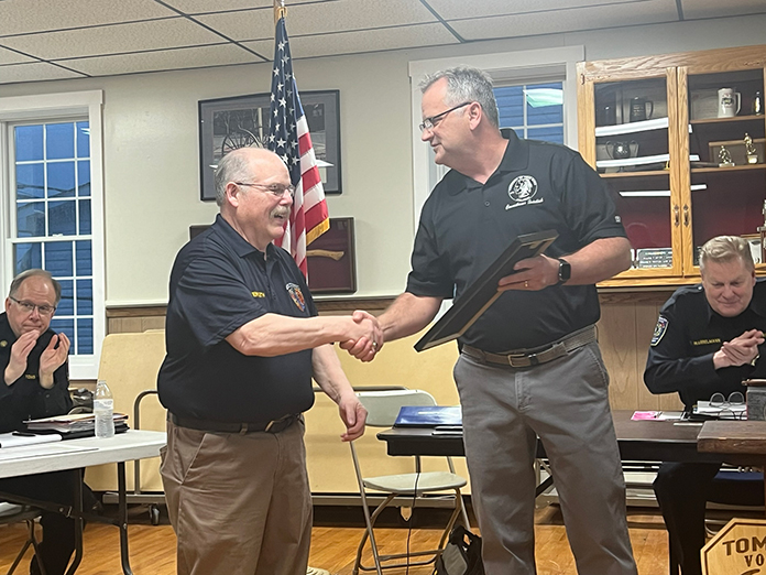 Two Local Firefighters Honored For 50 Years Of Dedication