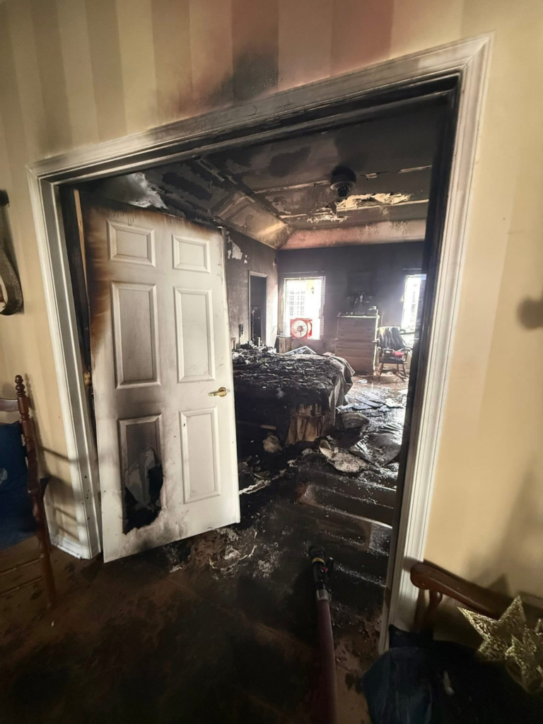 Closed Doors Limit Damage In Ocean County House Fire
