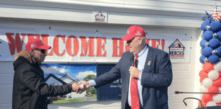 Army Veteran And Wife Receive Keys To New Home