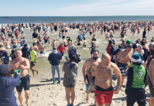 Annual Polar Bear Plunge Draws Large Crowd
