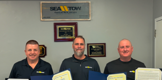 Sea Tow Captains Honored For Barnegat Bay Rescue