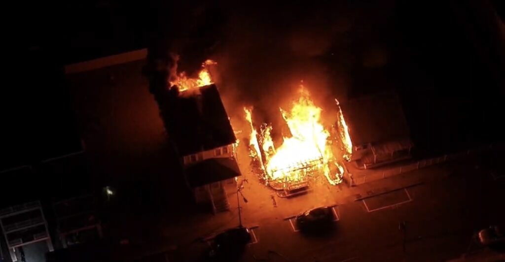 Early Morning Fire Destroys Homes In Seaside Heights