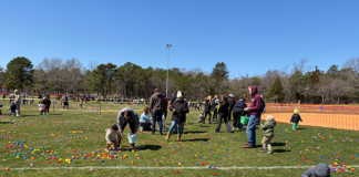 Families Hunt For Spring Fun